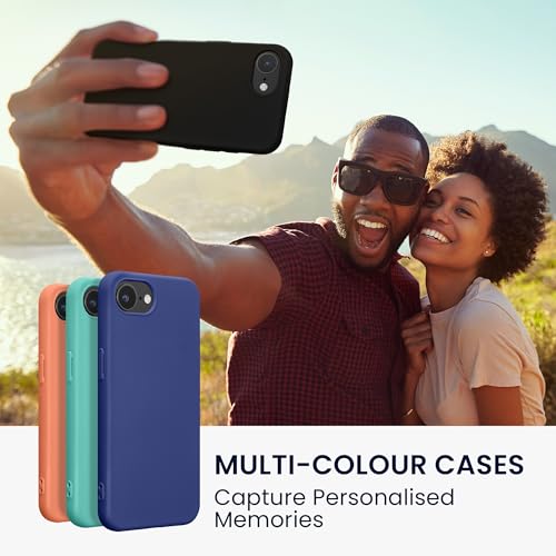 kwmobile Case Compatible with Apple iPhone 17e / iPhone 16e Case - Slim Protective TPU Silicone Phone Cover - Black Matte - color: black matte, size: iPhone 17e / iPhone 16e
