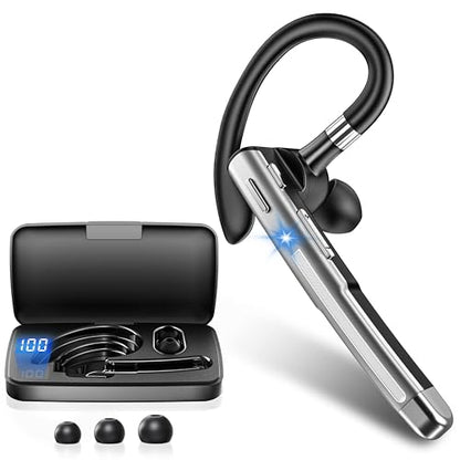 Bluetooth Headset, 100Hrs Bluetooth Earpiece