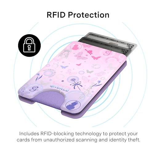 VELVET CAVIAR compatible with MagSafe Wallet 2.0 | Magnetic Card Holder Wallet for iPhone 17/16/15/14/13/12 or Phone Cases compatible with MagSafe | Glinda's Bubble - color: Glinda's Bubble