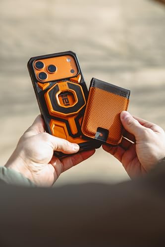 UAG Metropolis Slim Wallet, MagSafe Compatible, Kevlar Burnt Orange - color: Kevlar Burnt Orange
