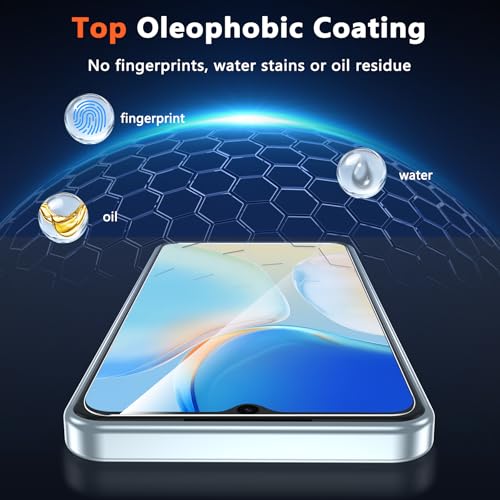 2 Pack for T-Mobile Revvl 8 Pro 5G Screen Protector Tempered Glass, HD Clear, Bubble Free, Anti-Scratch, Tempered Glass Protective Film for REVVL 8 Pro, Full Coverage, Case Friendly - size: T-MOBILE REVVL 8 PRO 6.8inches