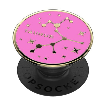 PopSockets Phone Grip with Expanding Kickstand, Adhesive Grip, Enamel - Zodiac Taurus - color: Taurus