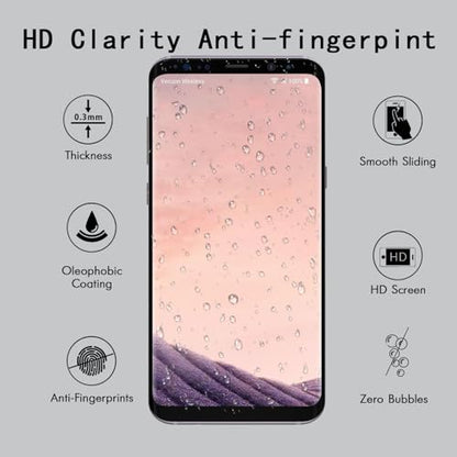 [4 Pack] Tempered Glass Screen Protector for Samsung Galaxy S8 plus