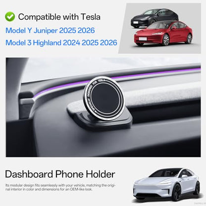 Car Phone Holder for Tesla Model Y Juniper Model 3 Highland Y L