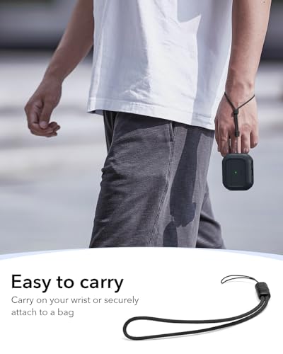 ESR for AirPods Pro 3 Case, Compatible with MagSafes, Black - color: Black, size: AirPods Pro 3 Case