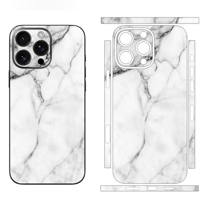 Skin Wrap Compatible with 13/14/15/16/17 Pro Max (White, 16 Pro Max) - color: White, size: 16 Pro Max