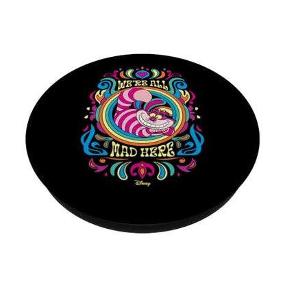 Alice in Wonderland - We're All Mad Here Psychedelic Pattern PopSockets Adhesive PopGrip - style: Adhesive PopGrip