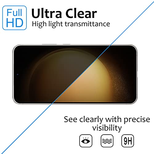 2 Pack Privacy Screen Protector for Samsung Galaxy S23 Plus/ S23+