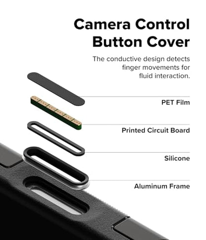 Ringke for iPhone 17 Pro Case [Alles Pro Gunmetal] | Compatible with MagSafe, 360° Rotating Kickstand, Camera Control Capture Button Protection, Powerful Magnet - color: Gunmetal, size: iPhone 17 Pro