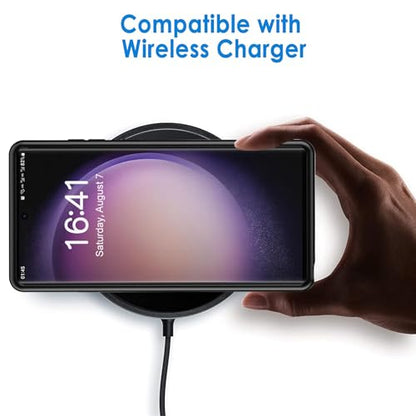 Battery Case for Galaxy S22 Ultra/S23 Ultra, 12000mAh High Capacity Rechargeable Portable Protective Extended Charger Compatible With 6.8inch S22 Ultra/S23 Ultra - Wireless-Black - size: Galaxy S22 Ultra/S23 Ultra