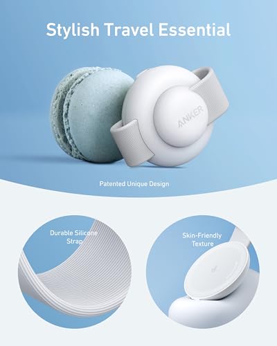Anker MagGo UFO 3-in-1 MagSafe Compatible Qi2 15W Charging Station - color: Aurora White