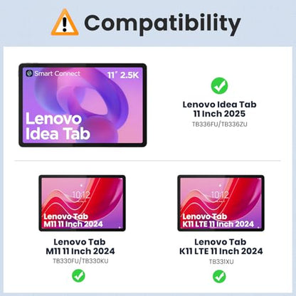 MoKo 2 Pack Paperfeel Screen Protector for Lenovo Idea Tab 11/M11/K11,Matte
