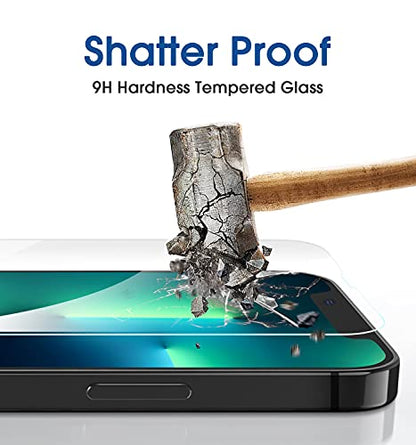 amFilm OneTouch for iPhone 13 Pro Max 6.7'' Screen Protector Tempered Glass - size: 13-6.7”