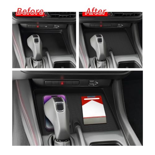 Wireless Charging Pad Non-Slip Pad Phone Charger Mat Protective Mat Car ﻿Accessories Compatible with Dodge Charger 2024-2026