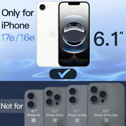JETech Privacy Screen Protector for iPhone 17e/16e, 2-Pack - size: iPhone 17e/16e