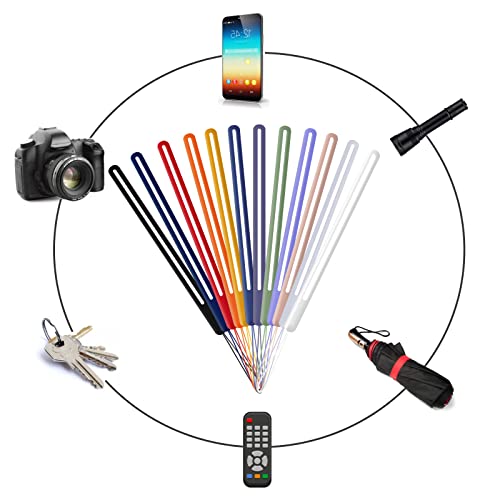 cobee Hand Wrist Strap Lanyard, 12 Pcs Silicone Phone Lanyard Straps
