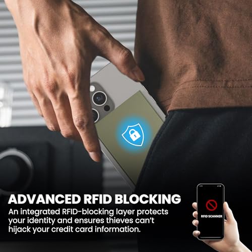 CODE 118 Wallet for Men - Slim Minimalist Aluminum Magnetic Card Holder - RFID Blocking Front Pocket Mag Safe Wallet with Strong Magnet Attachment (Military Green) - color: Military Green