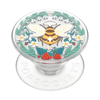PopSockets Adhesive Phone Grip, Holder- Bee Boho - color: Bee Boho Plant, style: Adhesive