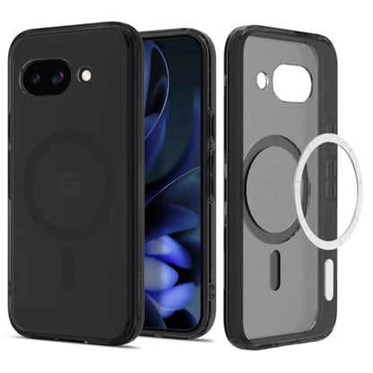 Spigen Ultra Hybrid MagFit for Pixel 9a Case, Frost Black - color: Mag Frost Black, size: Pixel 9a