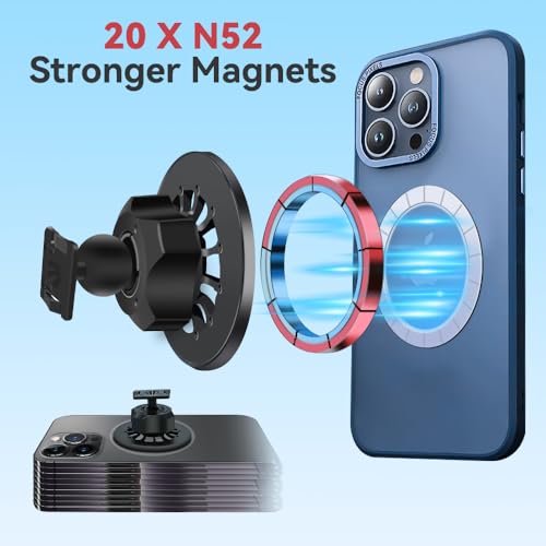 Fits Magsafe Phone Mount for Mazda CX-5 2017-2026 CX5 Magnetic Phone Holder - color: Magsafe