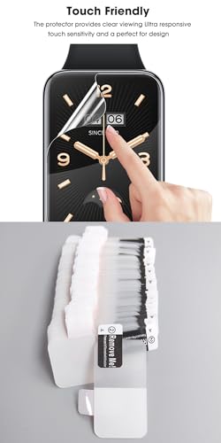 (8pcs) Smartwatch Hydrogel film for HUAWEI Band 10 Smart Watch - color: Band 10
