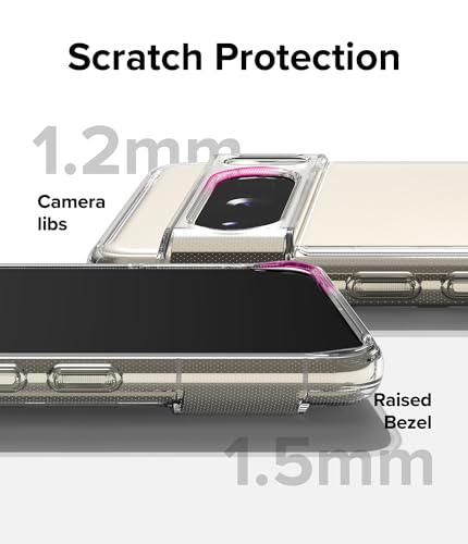 Ringke for Google Pixel 8 Pro Case [Fusion Matte Clear] | Oil & Dirt Resistant, Anti-Fingerprint Technology Prevents Oily Smudges, Frosted Coating Feels Velvety Soft - size: Pixel 8 Pro
