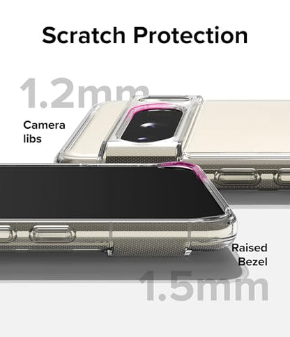 Ringke for Google Pixel 8 Pro Case [Fusion Matte Clear] | Oil & Dirt Resistant, Anti-Fingerprint Technology Prevents Oily Smudges, Frosted Coating Feels Velvety Soft - size: Pixel 8 Pro