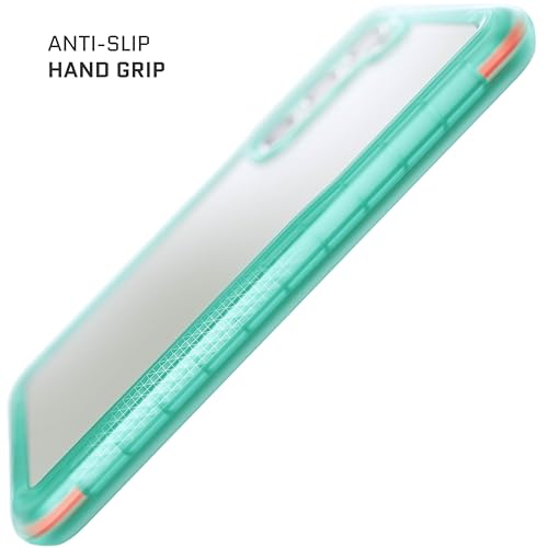 Ghostek Covert Galaxy S23 Phone Case Clear with Military Grade Shockproof Protection, Non-Slip Grip, Protective Silicone Cover Designed for 2023 Samsung Galaxy S23 (6.1") (Teal) - color: Teal [Limited], size: Galaxy S23