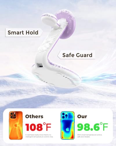 3-in-1 Magnetic Wireless Charger Compatible with MagSafe Charger - color: Purple