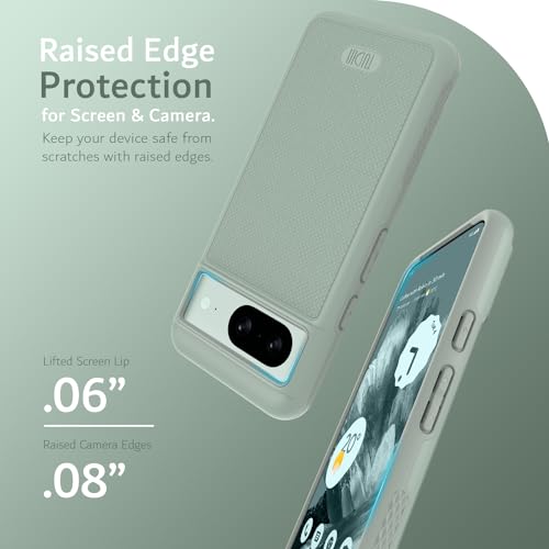 TUDIA MergeGrip [Magsafe Compatible] Designed for Google Pixel 8 Case (2023) - Dual Layer [Military Grade] Shockproof Slim Rugged Tough Heavy Duty Phone Cases - Green Lily - color: Green Lily, size: Magnetic Pixel 8