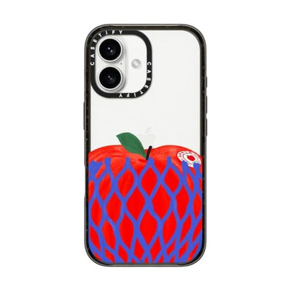 CASETiFY for iPhone 16 Case - Impact | Slim Fit | 8.2 ft. 4X Military Grade Drop Protection | Apple Net | Black - color: Apple Net, size: Iphone 16 (6.1")