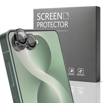 1 Pack Camera Lens Frame for Samsung Galaxy Z Flip 8, 9H Glass Screen Protector Anti-Scratch, Tempered Glass Metal Individual Camera Cover Accessories, Black - size: for Galaxy Z Flip 8 Black