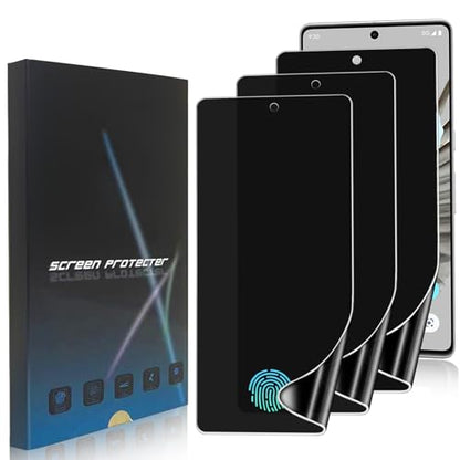 3 Pack TPU Privacy Screen Protector for Google Pixel 7 Pro 6.7" - size: Google Pixel 7 Pro