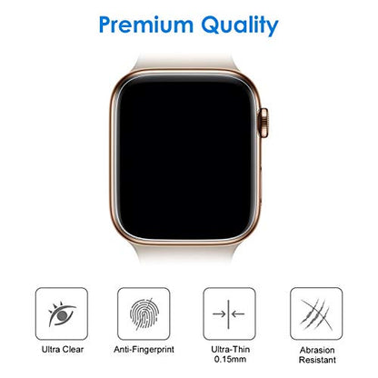 JETech TPU Screen Protector for Apple Watch SE 3/2/1, Series 6/5/4 44mm - size: Apple Watch SE 3/2/1 / Series 6 5 4 44mm