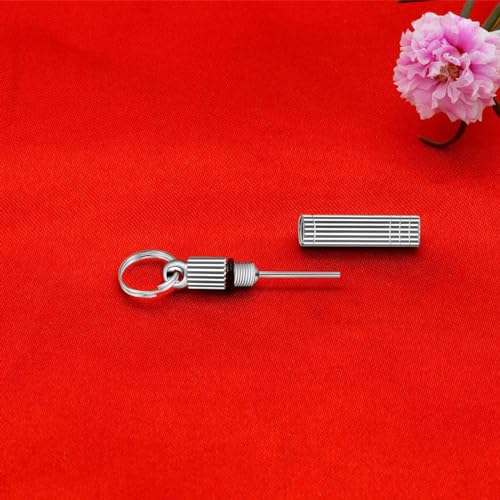 Yuly Eject Card Tray Open Pin Needle Key Tool Card Tray Pin Eject Tool Universal for Cell-Phone Cards Accessories Rolling Tray with Lid Small Portable Stainless Card Eject Removal