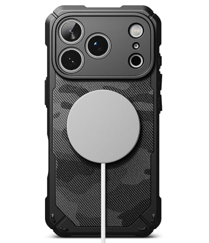 Ringke for iPhone 17 Pro Max Case [Rugged Gear Magnetic Camo Black] - color: Magnetic Camo Black, size: iPhone 17 Pro Max
