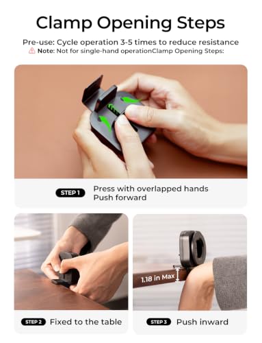LISEN Airplane Travel Essentials for Flying Airplane Phone Holder for Desk - color: Black