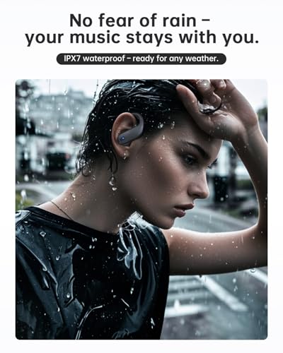 Wireless Earbuds,Bluetooth 5.4 Ear buds,Sport Headphones with Earhooks