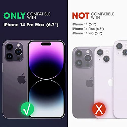 Battery Case for iPhone 14 Pro Max,Upgraded 10800mAh Rechargeable Portable Protective Extended Charger Case Wireless Charging Compatible with iPhone 14 Pro Max (6.7 inch) Charging Cover& Carplay-Black - size: iPhone 14 Pro Max (6.7 inch)