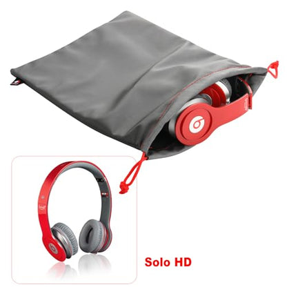 Universal Waterproof Headphone Protection Pouch Bag for Varias Headsets 11" x 9.25" inch Metallic Gray Color - color: 11" x 9.25" Metallic Gray