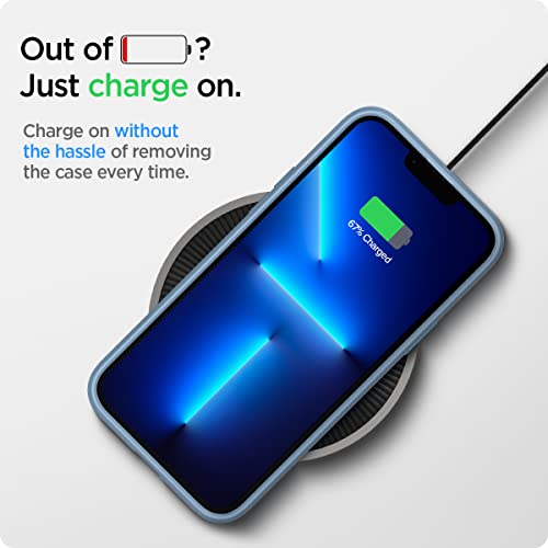 Spigen for iPhone 13 Pro Max Case, Ultra Hybrid [No Magnet Ring][Anti-Yellowing] - Sierra Blue - color: Sierra Blue, size: iPhone 13 Pro Max