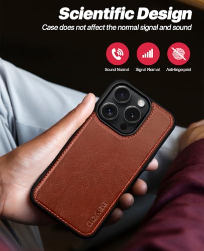 OCASE for iPhone 16 Pro Case Detachable Wallet Case with Card Holder, 2 in 1 Pu Leather Flip Folio with RFID Blocking Stand Wrist Strap Shockproof Phone Cover 6.3 Inch 2024, Dark Brown - color: Dark Brown, size: iPhone 16 Pro