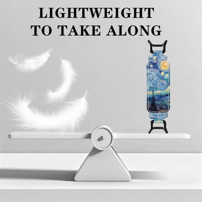 Hand Strap Holder for Kindle - Finger Grip for 6-7.5" Paperwhite 12th/11th Generation/Kobo/Lenovo/Sony Ereaders E-Book Tablet Starry Night Blue High Elasticity Reading Accessories - color: B-Starry Night Blue