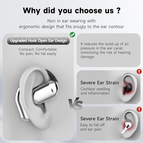 CoolJumper Wireless Bluetooth 6.1 Earbuds for Gym