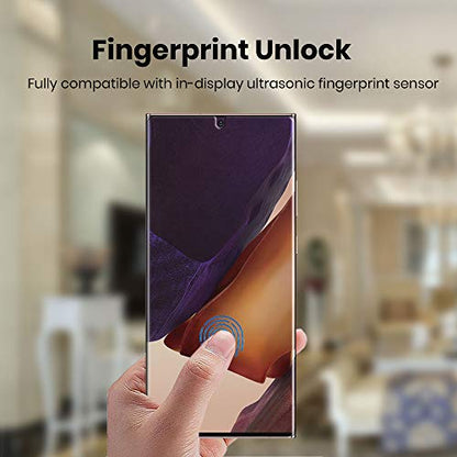 Galaxy Note 20 Screen Protector Matte Privacy Soft Film (NOT Tempered Glass), Matte Finish Surface Anti Glare 2 Way Anti Spy Privacy Protection for Samsung Galaxy Note 20, 2 Pack