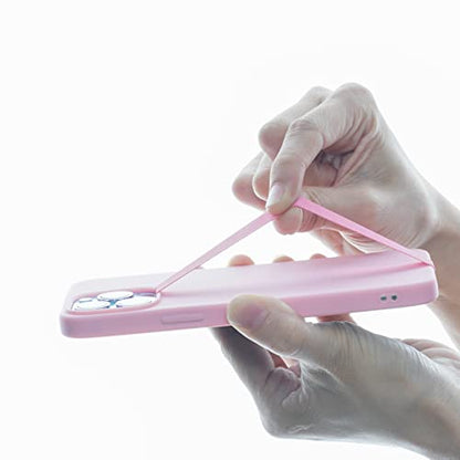 TFY Non-Slip Elastic Hand Strap Holder for Smartphones Universal 2 pcs - color: Pink