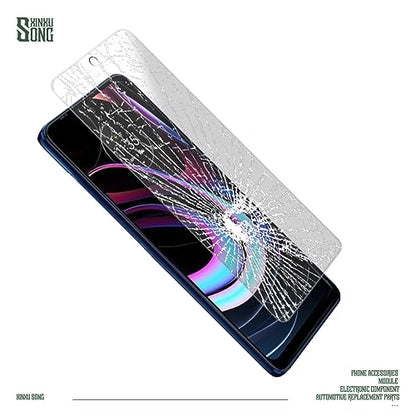 3 Packs Screen Protector Case Friendly Anti-Scratch Ultra-Thin Clear HD Hardness Shatter Proof Tempered Glass Protective Film Compatible with Moto Edge 2021 5G.