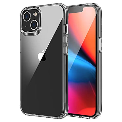 DEERLAMN Clear Case for iPhone 15 6.1-Inch, Military Grade Drop Protection Anti-Scratch Transparent Ultra Slim Non-Yellowing Shockproof Protective Phone Cover - size: iPhone 15 6.1-Inch