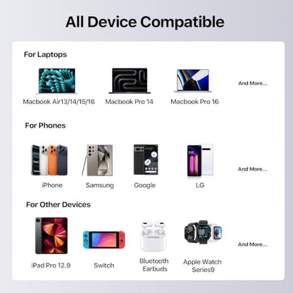 NOBIS Portable Charger 20000mAh 90W Laptop Power Bank - color: Pink