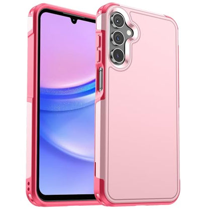 zapica Designed for Samsung Galaxy A15 5G Case, Light Pink | Military Grade Drop Protection, Dual Layer Structure Design, Heavy Duty Shockproof Non-Slip Phone Cover - color: Light Pink, size: Samsung Galaxy A15 5G 6.5''